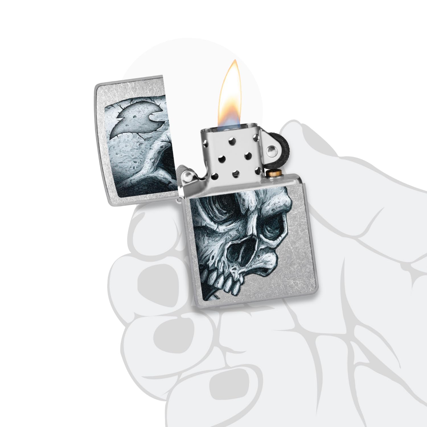 Zippo Skull Lighters