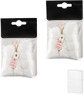 Cotton Compatible with Zippo Lighter,2 Pack,Replacement Parts Comaptible with Zippo Accessories(Cotton,Felt Pad,Wick)
