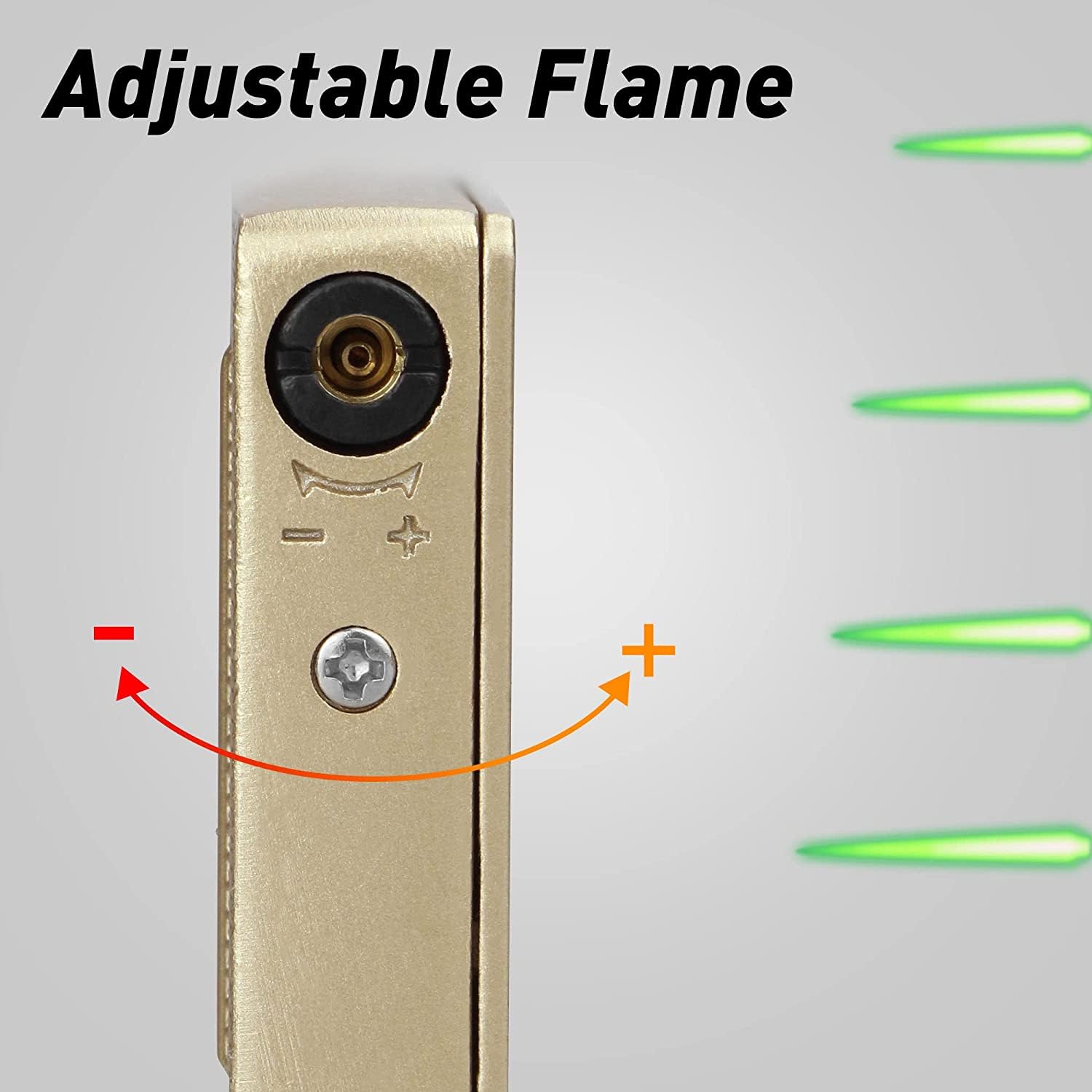 Jet Torch Lighter, 2 Pack, Green+Red Flame Ace Card Lighter, Cool Lighter Windproof Poker Design, Refillable Butane, for Outdoor, Indoor, Camping, BBQ, Candle, Birthday, Gift (Without Gas)